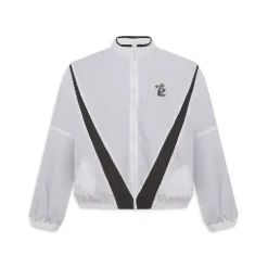 Zip-Up White Hellstar Track Jacket