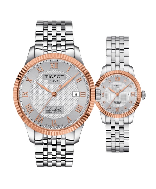 Đồng hồ đôi Tissot Le Locle Automatic T932.408.41.033.00 và T932.207.41.036.00
