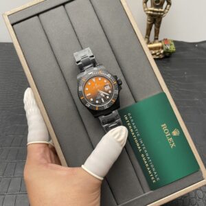 Classic Shop 12 Rolex Submariner DIW DLC VS Factory 11 Best Edition BlackOrange Dial 2 Classic Shop