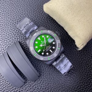 Classic Shop 8 Rolex Submariner DIW Parakeet DLC VS Factory 11 Best Edition BlackGreen Dial 1 Classic Shop