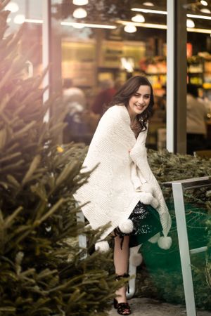 Fort Worth Senior Photos Christmas Tree