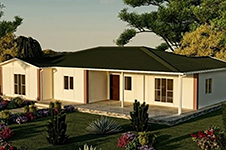 166 Metrekare Tek Katlı Prefabrik