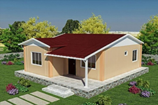 68 Metrekare Tek Katlı Prefabrik