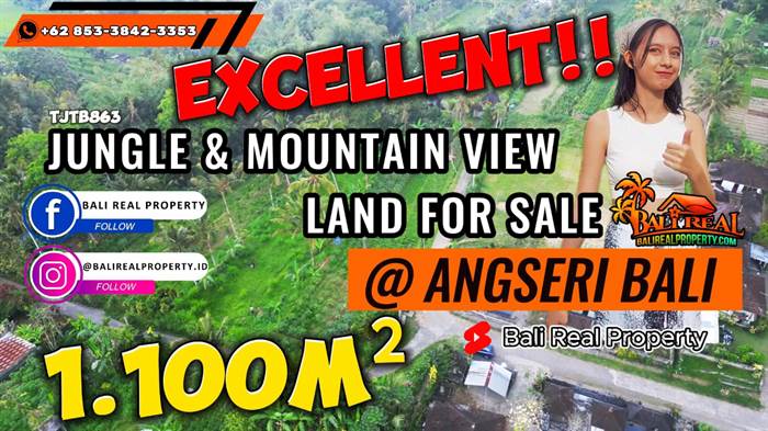 JUAL TANAH MURAH di TABANAN BALI 11 Are di Baturiti Tabanan