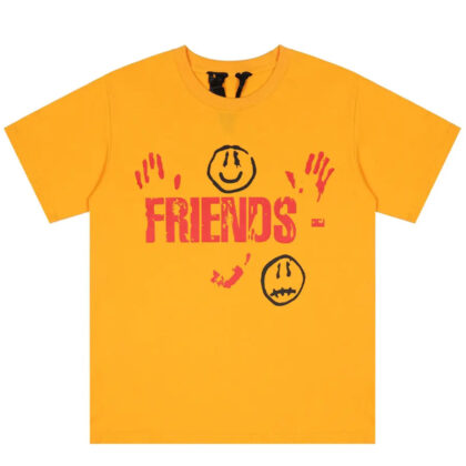 Vlone X Kika Drip Blood V Staple Friends Tee