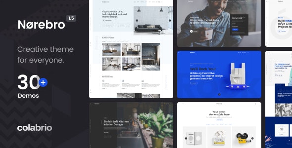 Nulled Norebro v1.5.3 - Creative Multipurpose WordPress Theme